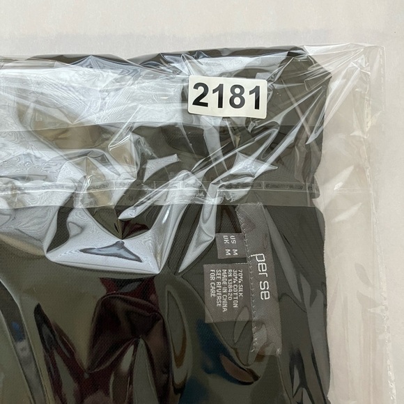 per se by‎ carlisle Cardigan Sz M Silk Preppy Office Casual Pockets Button Front - Picture 8 of 8